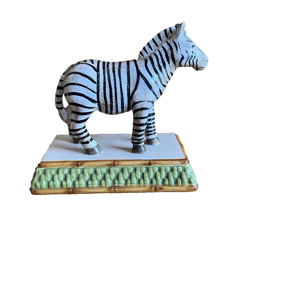 Raymond Waites Empire‎ Ceramic Hand Painted Zebra Figurine